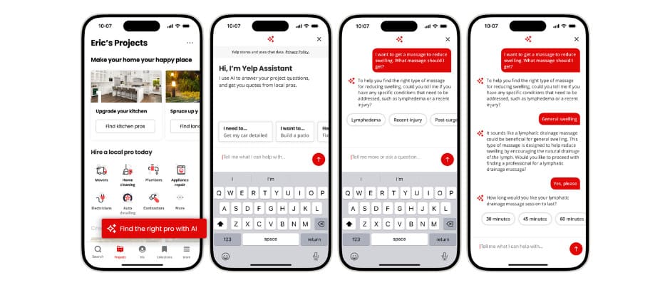 yelp assistan yelp assitan chatbot