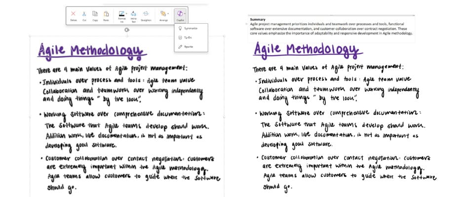 onenote copilot