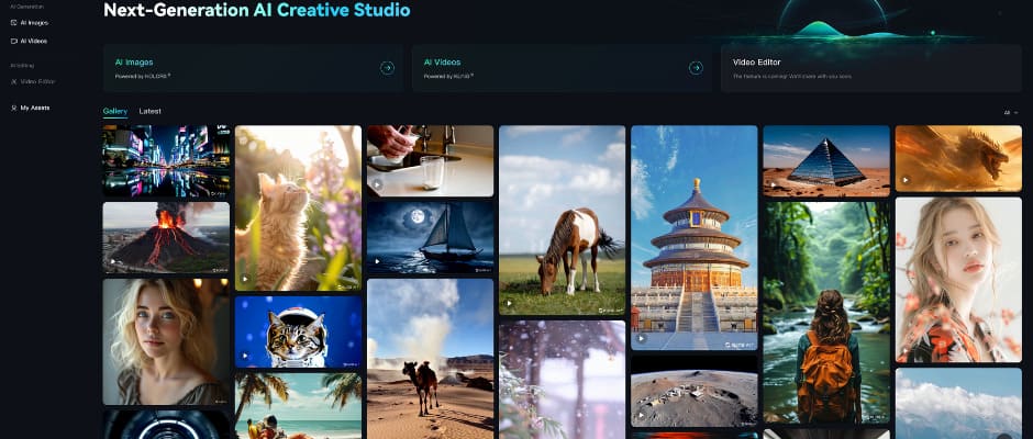 kling ai visual web