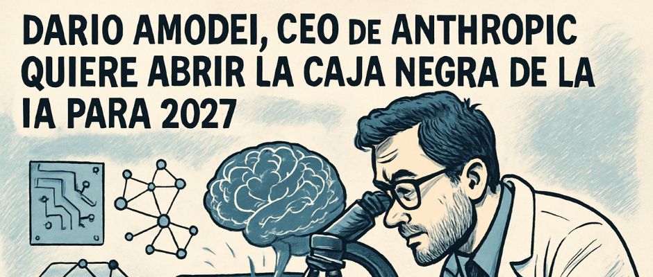 dario amodei ceo de anthropic quiere abrir la caja negra de la ia