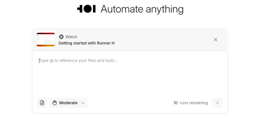 como funciona runner h